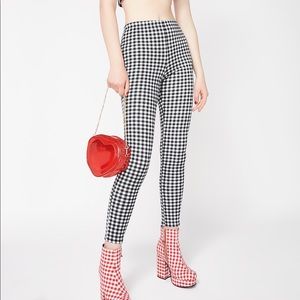 DOLLSKILL GINGHAM LEGGINGS